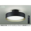 画像1: 大光電機(DAIKO) DCL-41929E シーリング 10畳 調色調光 リモコン付 プルレス LED内蔵 間接配光切替 ブラックサテン (1)