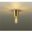 画像1: 大光電機(DAIKO) DCL-42625YG 小型シーリング 調光(調光器別売) キャンドル色 LED ランプ付 真鍮 (1)