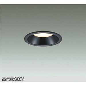 画像: 大光電機(DAIKO) DDL-6276FBG ダウンライト 埋込穴φ100 温調(調光器別売) LED内蔵 高気密SB形 ブラック