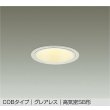 画像1: 大光電機(DAIKO) DDL-6289YWG ダウンライト 埋込穴φ100 調光(調光器別売) 電球色 LED内蔵 COBタイプ グレアレス 高気密SB形 防雨形 ホワイト (1)