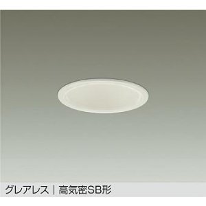 画像: 大光電機(DAIKO) DDL-6298AWG ダウンライト 埋込穴φ100 調光(調光器別売) 温白色 LED内蔵 グレアレス 高気密SB形 防雨形 ホワイト