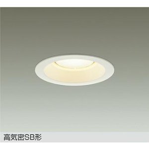 画像: 大光電機(DAIKO) DDL-6310YW ダウンライト 埋込穴φ125 非調光 電球色 LED ランプ付 高気密SB形 リニューアル用 ホワイト