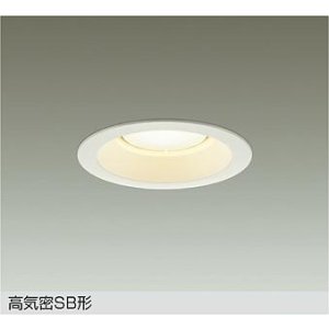 画像: 大光電機(DAIKO) DDL-6312YW ダウンライト 埋込穴φ125 非調光 電球色 LED ランプ付 高気密SB形 リニューアル用 ホワイト