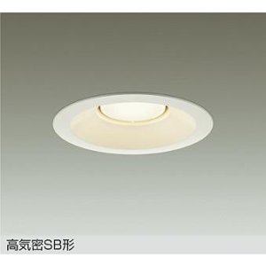 画像: 大光電機(DAIKO) DDL-6315YWG ダウンライト 埋込穴φ150 調光(調光器別売) 電球色 LED ランプ付 高気密SB形 リニューアル用 ホワイト