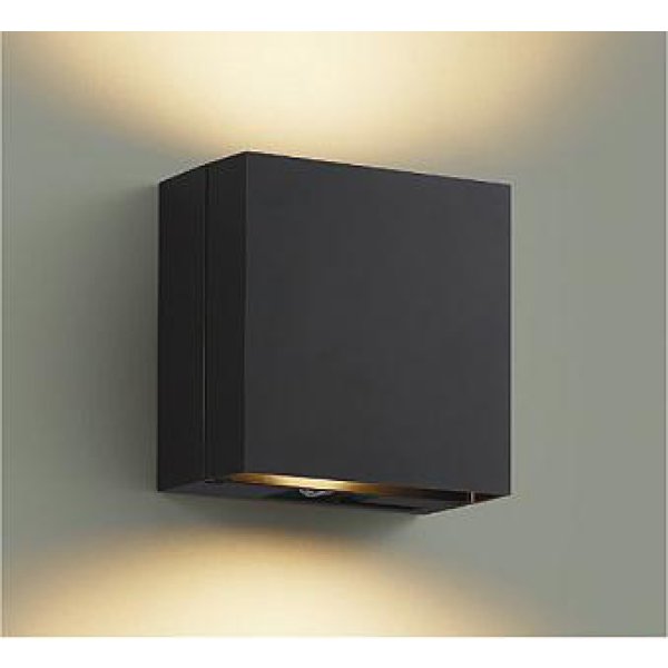 画像1: 大光電機(DAIKO) DEG-42553Y 防災照明 非常灯 非調光 電球色 LED内蔵 防雨形 ブラック (1)