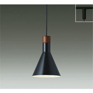 画像: 大光電機(DAIKO) DPN-40339YG ペンダント 調光(調光器別売) 電球色 LED ランプ付 プラグタイプ ブラック