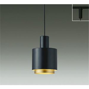 画像: 大光電機(DAIKO) DPN-41410YG ペンダント 調光(調光器別売) 電球色 LED ランプ付 プラグタイプ ブラック