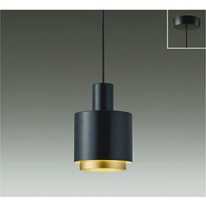 画像: 大光電機(DAIKO) DPN-41411YG ペンダント 調光(調光器別売) 電球色 LED ランプ付 フランジタイプ ブラック