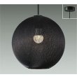 画像1: 大光電機(DAIKO) DPN-42596Y ペンダント 非調光 電球色 LED ランプ付 フランジタイプ 吹抜け・傾斜天井用 ブラック (1)