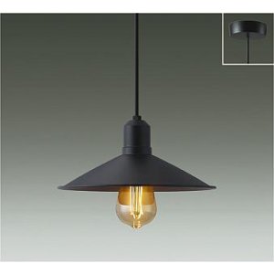 画像: 大光電機(DAIKO) DPN-42612YG ペンダント 調光(調光器別売) キャンドル色 LED ランプ付 フランジタイプ ブラックサテン