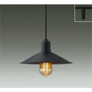 画像: 大光電機(DAIKO) DPN-42613YG ペンダント 調光(調光器別売) キャンドル色 LED ランプ付 プラグタイプ ブラックサテン