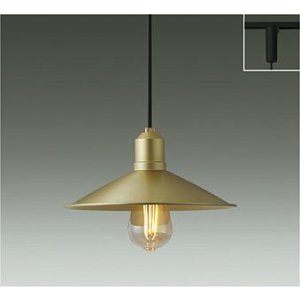 画像: 大光電機(DAIKO) DPN-42614YG ペンダント 調光(調光器別売) キャンドル色 LED ランプ付 プラグタイプ 真鍮色