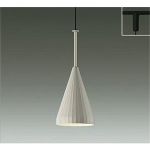 画像: 大光電機(DAIKO) DPN-42672Y ペンダント 非調光 電球色 LED内蔵 プラグタイプ ペールグレー
