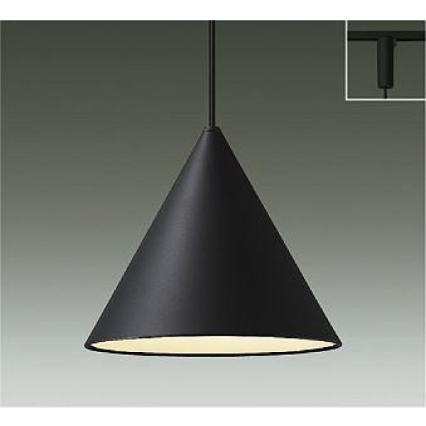 画像1: 大光電機(DAIKO) DPN-42677YG ペンダント 調光(調光器別売) 電球色 LED ランプ付 プラグタイプ ブラックサテン (1)