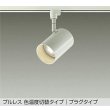 画像1: 大光電機(DAIKO) DSL-4719FWGE スポットライト 楽調(調光器別売) LED内蔵 プルレス プラグタイプ ホワイト (1)