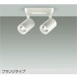 画像1: 大光電機(DAIKO) DSL-4782YWE スポットライト 非調光 電球色 LED内蔵 フランジタイプ ホワイト (1)