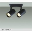 画像1: 大光電機(DAIKO) DSL-5329YBE スポットライト 非調光 電球色 LED内蔵 フランジタイプ ブラック (1)