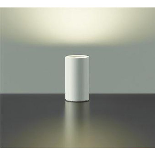 画像1: 大光電機(DAIKO) DST-41052YE スタンド 非調光 電球色 LED ランプ付 ホワイト (1)