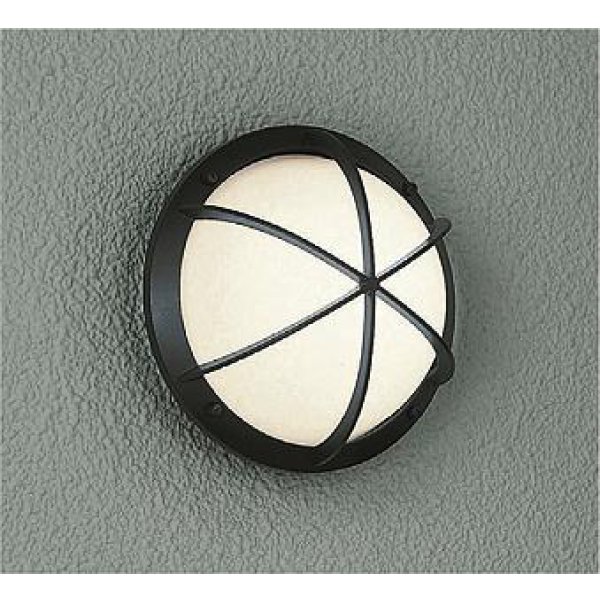 画像1: 大光電機(DAIKO) DWP-40237YG アウトドアライト ポーチ灯 調光(調光器別売) 電球色 LED ランプ付 防雨・防湿形 ブラック (1)