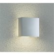 画像1: 大光電機(DAIKO) DWP-40295YG アウトドアライト ポーチ灯 調光(調光器別売) 電球色 LED ランプ付 防雨形 シルバー (1)