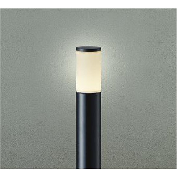 画像1: 大光電機(DAIKO) DWP-42418YG アウトドアライト ポール灯 調光(調光器別売) 電球色 LED ランプ付 防雨形 ブラック (1)