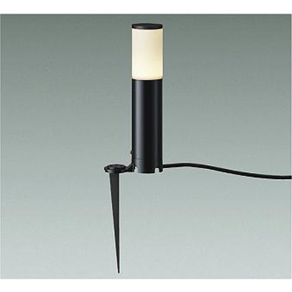 画像1: 大光電機(DAIKO) DWP-42427YG アウトドアライト ポール灯 非調光 電球色 LED ランプ付 防雨形 ブラック (1)