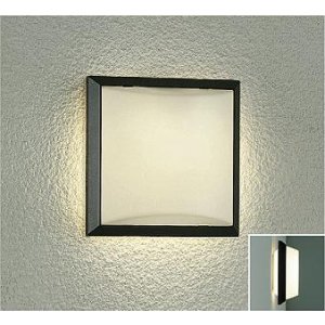 画像: 大光電機(DAIKO) DWP-42793YG アウトドアライト ポーチ灯 調光(調光器別売) 電球色 LED ランプ付 防雨形 ダークグレー