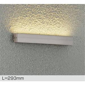 画像: 大光電機(DAIKO) DWP-5736YS アウトドアライト 屋外用間接照明 L=293mm 電球色 LED内蔵 電源別売 防雨形 ウォームシルバー