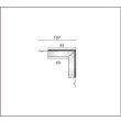 画像1: 大光電機(DAIKO) TP-VL1007W 部材 DC48V専用 浅形縦付連結用金具 ホワイト (1)