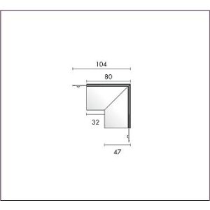 画像: 大光電機(DAIKO) TP-VL2007W 部材 DC48V専用 深形縦付連結用金具 ホワイト
