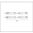 画像1: 大光電機(DAIKO) TP-VL9004B 部材 DC48V専用 縦付用ジョイナー 浅形・深形共通 ブラック (1)
