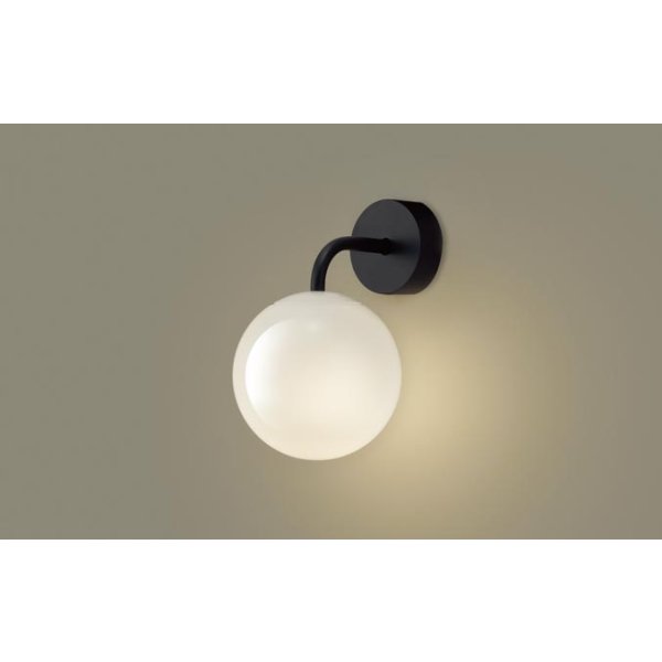 画像1: パナソニック SLB81581B ブラケット 壁直付型 LED(電球色) LED電球交換型 MODIFY ランプ同梱 ブラック (1)