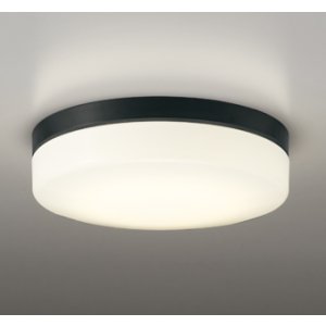 画像: オーデリック OW269035LR1 エクステリアライト ポーチライト LEDランプ 電球色 高演色LED 防雨・防湿型 ブラック