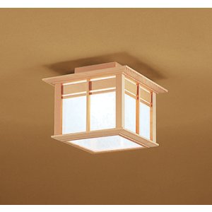 画像: オーデリック OL014058NR2 和風照明 小型シーリング LEDランプ 非調光 昼白色 高演色LED 檜