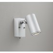 画像1: オーデリック OG254547P2 エクステリアライト スポットライト LED一体型 電球色 人感センサー コーキングレス型 防雨型 マットシルバー (1)
