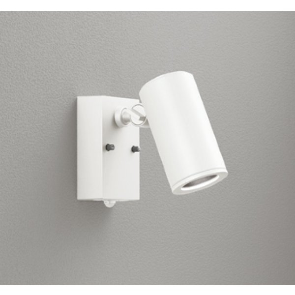 画像1: オーデリック OG254721P2 エクステリアライト スポットライト LED一体型 昼白色 人感センサー コーキングレス型 防雨型 オフホワイト (1)