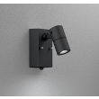 画像1: オーデリック OG254917R2 エクステリアライト スポットライト LED一体型 昼白色 高演色LED 人感センサー コーキングレス型 防雨型 ブラック (1)