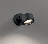 画像: オーデリック OG264028MLR1 エクステリアライト スポットライト LEDランプ 電球色 高演色LED コーキングレス型 防雨型 ブラック