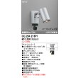 画像2: オーデリック OG264216P1 エクステリアライト スポットライト LEDランプ 顔識別カメラ付 コーキングレス型 防雨型 本体のみ ランプ別売 マットシルバー (2)