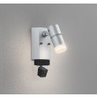 画像1: オーデリック OG264224R1 エクステリアライト スポットライト LED一体型 電球色 高演色LED 顔識別カメラ付 コーキングレス型 防雨型 マットシルバー (1)