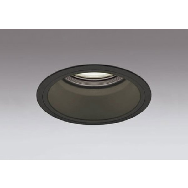 画像1: オーデリック XD401124R ダウンライト 埋込穴φ150 LED一体型 電球色 M形 高演色LED 電源装置別売 マットブラック (1)