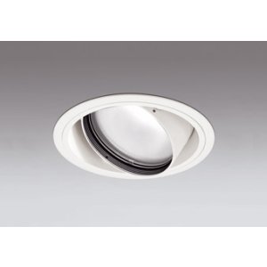 画像: オーデリック XD401248R ダウンライト 埋込穴φ150 LED一体型 白色 M形 高演色LED 電源装置別売 オフホワイト