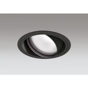 画像: オーデリック XD401359R ダウンライト 埋込穴φ150 LED一体型 温白色 M形 高演色LED 電源装置別売 マットブラック