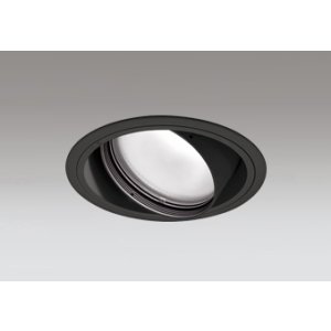 画像: オーデリック XD401368R ダウンライト 埋込穴φ150 LED一体型 温白色 M形 高演色LED 電源装置別売 マットブラック