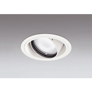 画像: オーデリック XD402195R ダウンライト 埋込穴φ125 LED一体型 温白色 M形 高演色LED 電源装置別売 オフホワイト