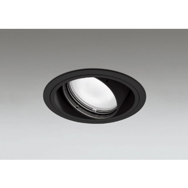 画像1: オーデリック XD402246R ダウンライト 埋込穴φ125 LED一体型 温白色 M形 高演色LED 電源装置別売 マットブラック (1)