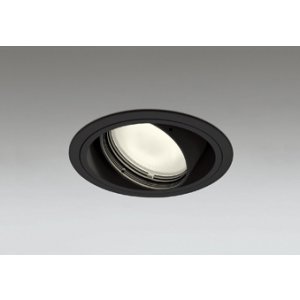 画像: オーデリック XD402247R ダウンライト 埋込穴φ125 LED一体型 電球色 M形 高演色LED 電源装置別売 マットブラック
