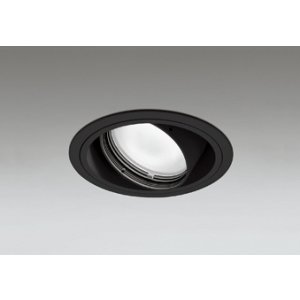 画像: オーデリック XD402248R ダウンライト 埋込穴φ125 LED一体型 白色 M形 高演色LED 電源装置別売 マットブラック