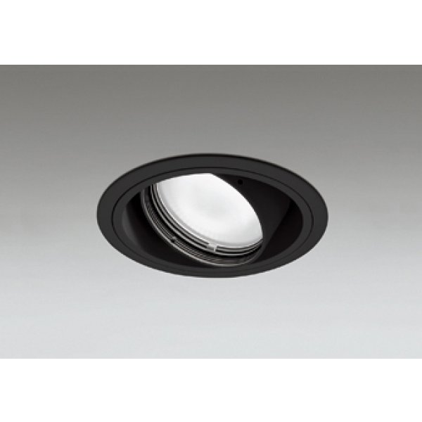 画像1: オーデリック XD402248R ダウンライト 埋込穴φ125 LED一体型 白色 M形 高演色LED 電源装置別売 マットブラック (1)