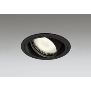 画像: オーデリック XD402250R ダウンライト 埋込穴φ125 LED一体型 電球色 M形 高演色LED 電源装置別売 マットブラック